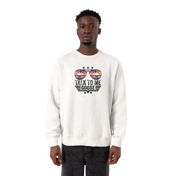 Tshirthane P19998S2859 Beyaz Erkek Sweatshirt