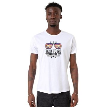 Tshirthane P20008S5222 Bisiklet Yaka Beyaz Erkek T-shirt
