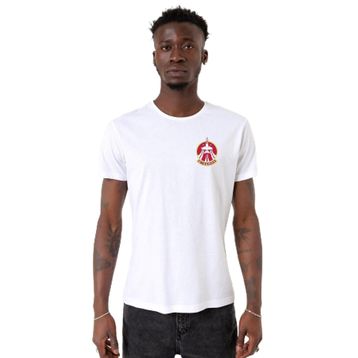 Tshirthane P20045S9762 Bisiklet Yaka Beyaz Erkek T-shirt