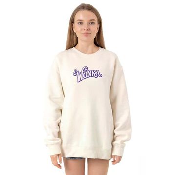 Tshirthane P20059S2215 Ekru Kadın Sweatshirt