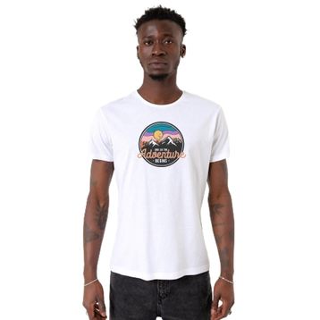 Tshirthane P20148S5441 Bisiklet Yaka Beyaz Erkek T-shirt