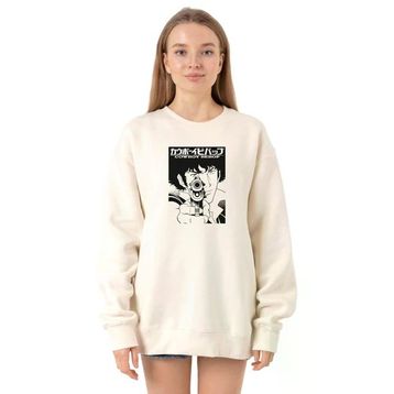 Tshirthane P20707S2980 Ekru Kadın Sweatshirt