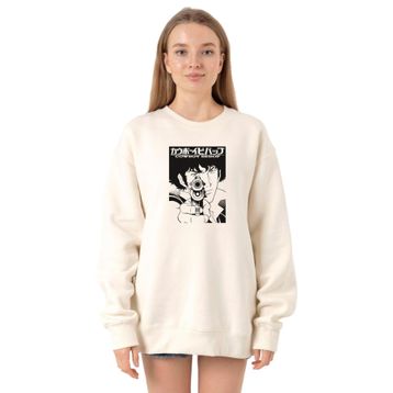 Tshirthane P20707S2980 Ekru Kadın Sweatshirt