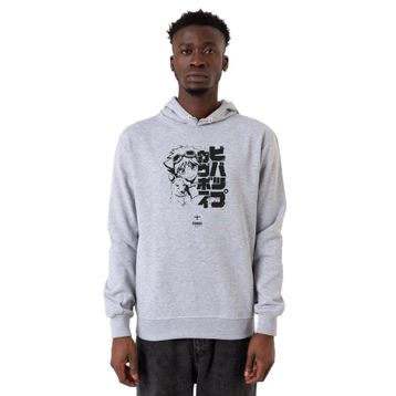 Tshirthane P20726S1317 Cowboy Bebop Vintage Ein and Ed Grimelanj Kapüşonlu 3ip Erkek Sweatshirt