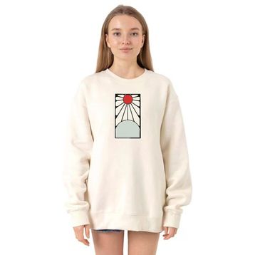 Tshirthane P20752S3194 Ekru Kadın Sweatshirt