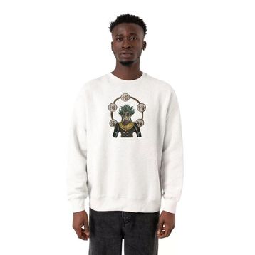 Tshirthane P20770S8718 Beyaz Erkek Sweatshirt