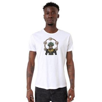 Tshirthane P20781S9260 Bisiklet Yaka Beyaz Erkek T-shirt