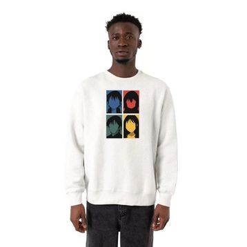 Tshirthane P21008S2666 Beyaz Erkek Sweatshirt