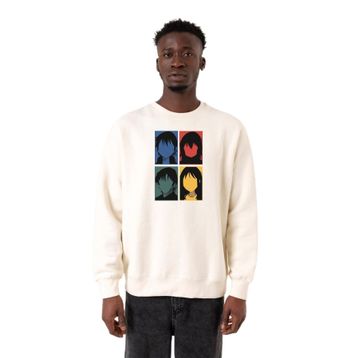 Tshirthane P21010S809 Ekru Erkek Sweatshirt