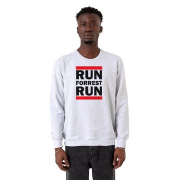 Tshirthane P21069S9113 Forrest Gump Run Forrest Run Karmelanj 2ip Erkek Sweatshirt