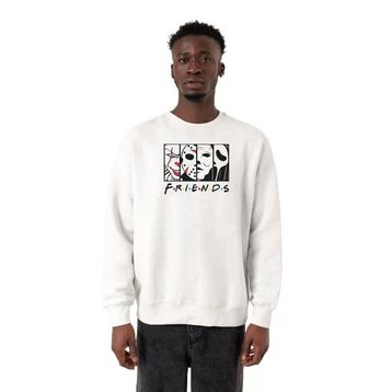 Tshirthane P21326S4854 Beyaz Erkek Sweatshirt