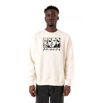 Tshirthane P21327S4846 Ekru Erkek Sweatshirt