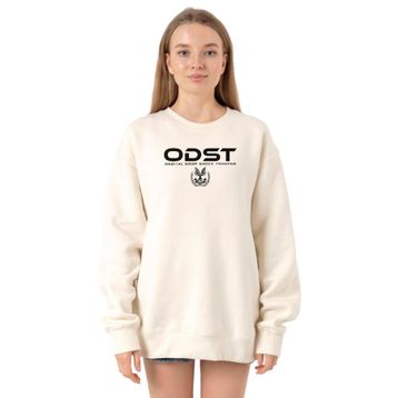 Tshirthane P21627S9482 Ekru Kadın Sweatshirt