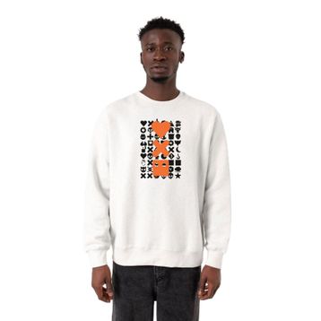 Tshirthane P21864S7340 Beyaz Erkek Sweatshirt