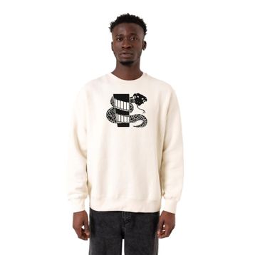 Tshirthane P22006S2581 Ekru Erkek Sweatshirt