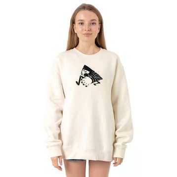 Tshirthane P22030S1110 Ekru Kadın Sweatshirt