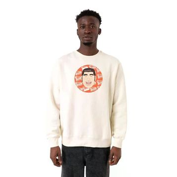 Tshirthane P22053S4747 Ekru Erkek Sweatshirt