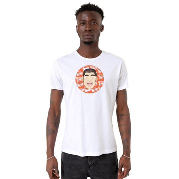 Tshirthane P22060S4268 Bisiklet Yaka Beyaz Erkek T-shirt