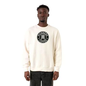 Tshirthane P22099S8446 Ekru Erkek Sweatshirt