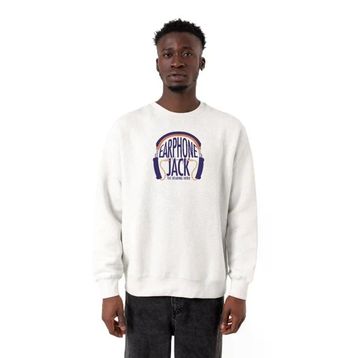 Tshirthane P22176S4026 Beyaz Erkek Sweatshirt