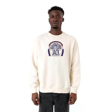 Tshirthane P22178S1241 Ekru Erkek Sweatshirt