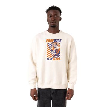 Tshirthane P22206S8119 Ekru Erkek Sweatshirt