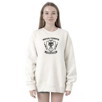 Tshirthane P22308S9248 Nova Corps Flerken Squadron 2ip Kadın Beyaz Sweatshirt