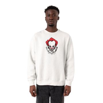Tshirthane P22490S1243 Beyaz Erkek Sweatshirt