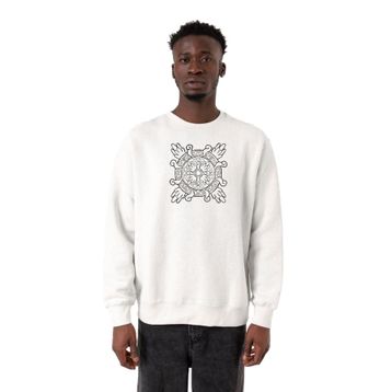 Tshirthane P22510S7267 Beyaz Erkek Sweatshirt