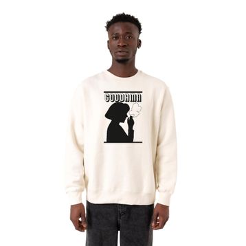Tshirthane P22569S6570 Ekru Erkek Sweatshirt