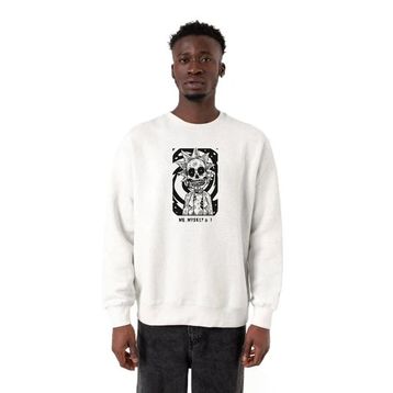 Tshirthane P22600S719 Beyaz Erkek Sweatshirt