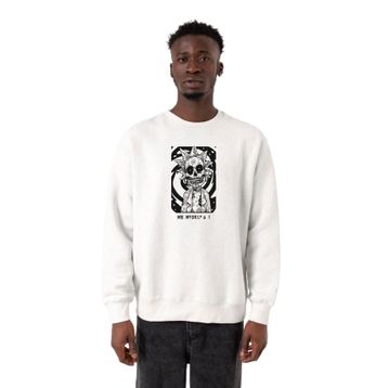 Tshirthane P22600S719 Beyaz Erkek Sweatshirt