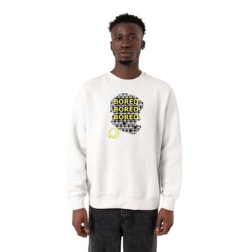 Tshirthane P22882S3235 Beyaz Erkek Sweatshirt