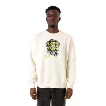 Tshirthane P22883S3211 Ekru Erkek Sweatshirt