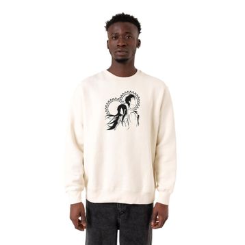 Tshirthane P23010S8966 Ekru Erkek Sweatshirt