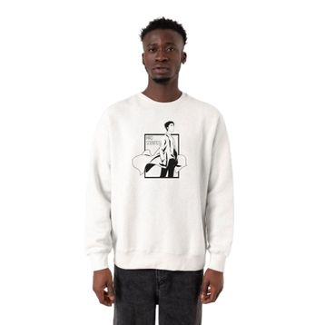 Tshirthane P23028S2426 Beyaz Erkek Sweatshirt