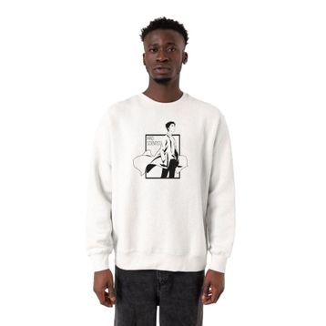 Tshirthane P23028S2426 Beyaz Erkek Sweatshirt