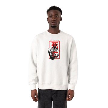 Tshirthane P23143S9938 Beyaz Erkek Sweatshirt
