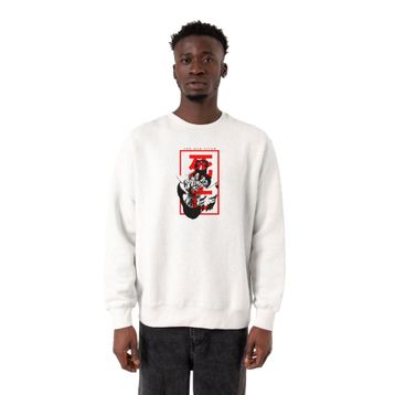 Tshirthane P23143S9938 Beyaz Erkek Sweatshirt