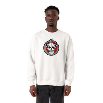 Tshirthane P23197S4853 Beyaz Erkek Sweatshirt