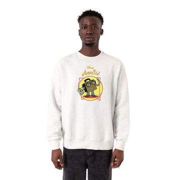 Tshirthane P23287S4414 Beyaz Erkek Sweatshirt