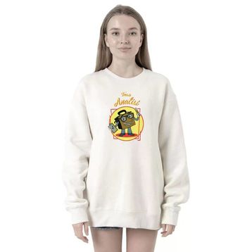 Tshirthane P23290S3098 The Umbrella Academy Team Analist 2ip Kadın Beyaz Sweatshirt