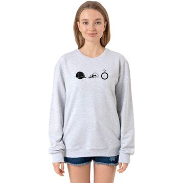 Tshirthane P23318S5382 Grimelanj Kadın Sweatshirt