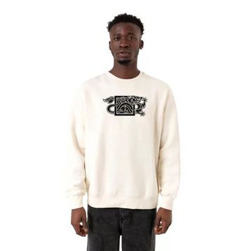 Tshirthane P23399S5896 Ekru Erkek Sweatshirt