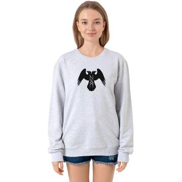 Tshirthane P23460S987 Thor's Ravens Huginn and Muninn Grimelanj 2ip Kadın Sweatshirt