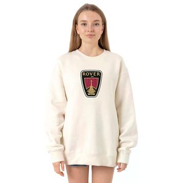 Tshirthane P23487S1178 Vikings Rover Amblem Ekru 2ip Kadın Sweatshirt