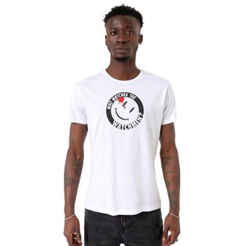 Tshirthane P23571S5698 Bisiklet Yaka Beyaz Erkek T-shirt