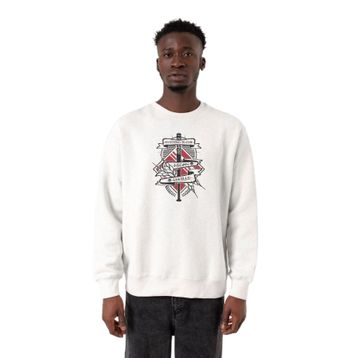 Tshirthane P23671S2326 Beyaz Erkek Sweatshirt