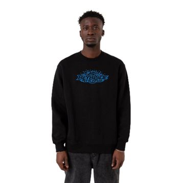 Tshirthane P23694S9329 Siyah Erkek Sweatshirt