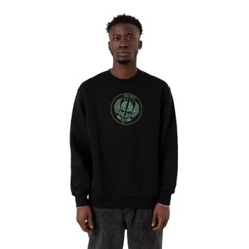 Tshirthane P23837S1306 Siyah Erkek Sweatshirt